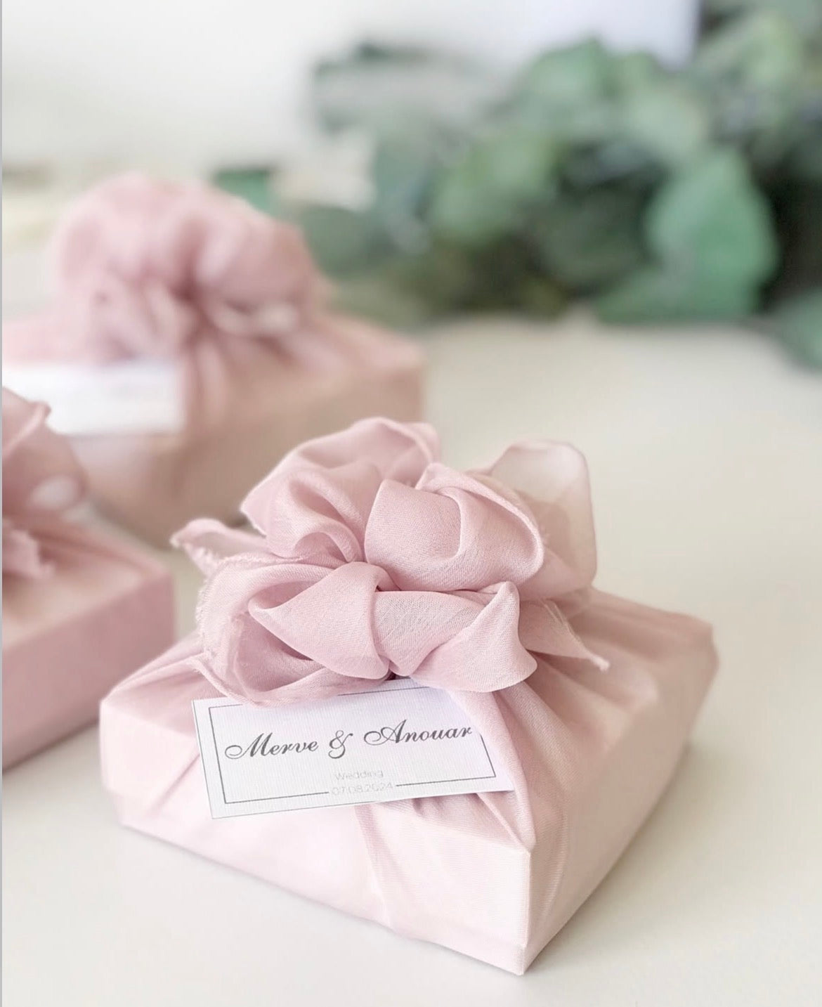 Pink Nişan Hediyelik Şakayık Mum